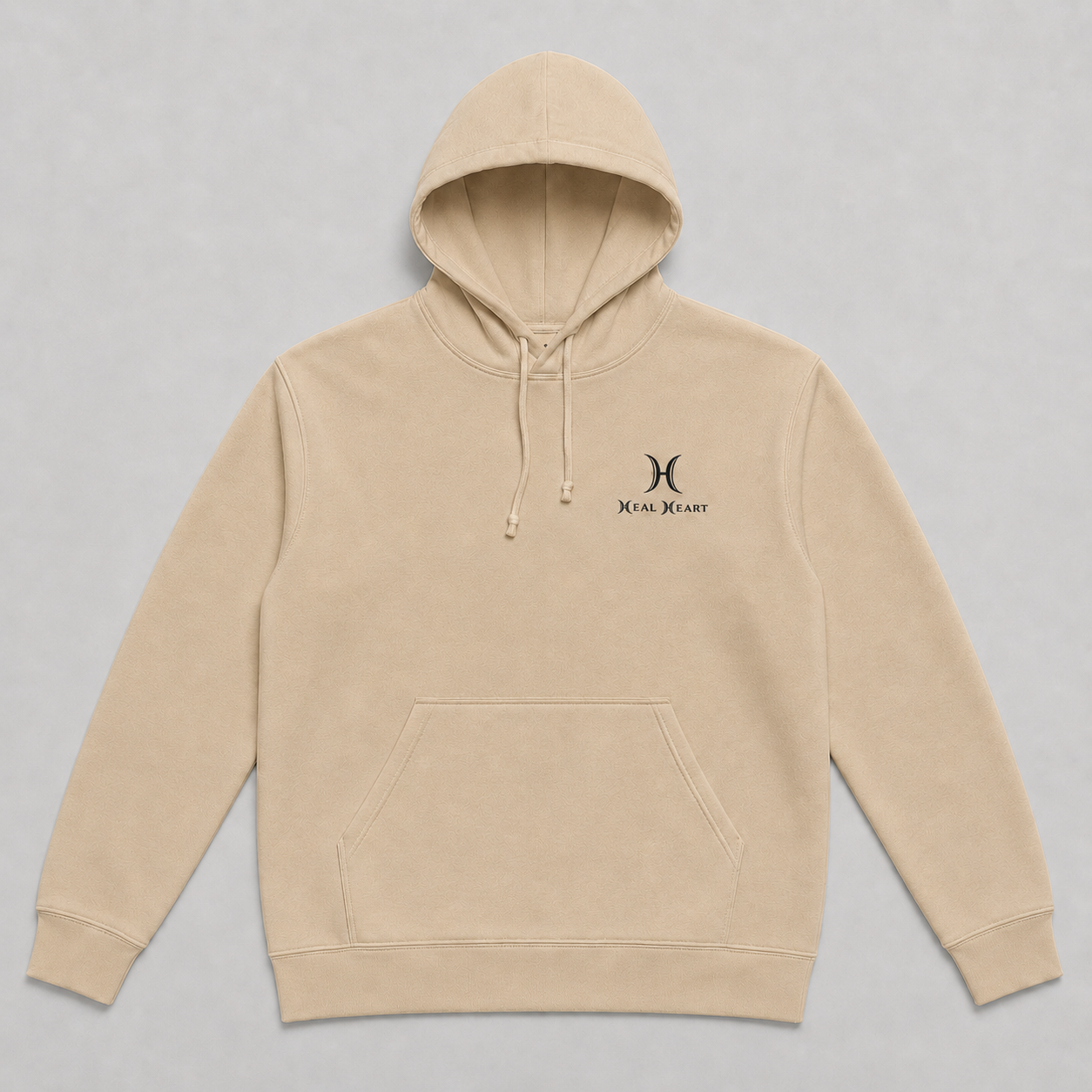 Hoodie with complete logo