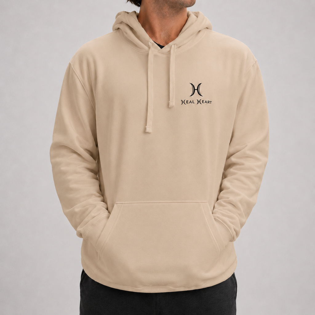 Hoodie with complete logo