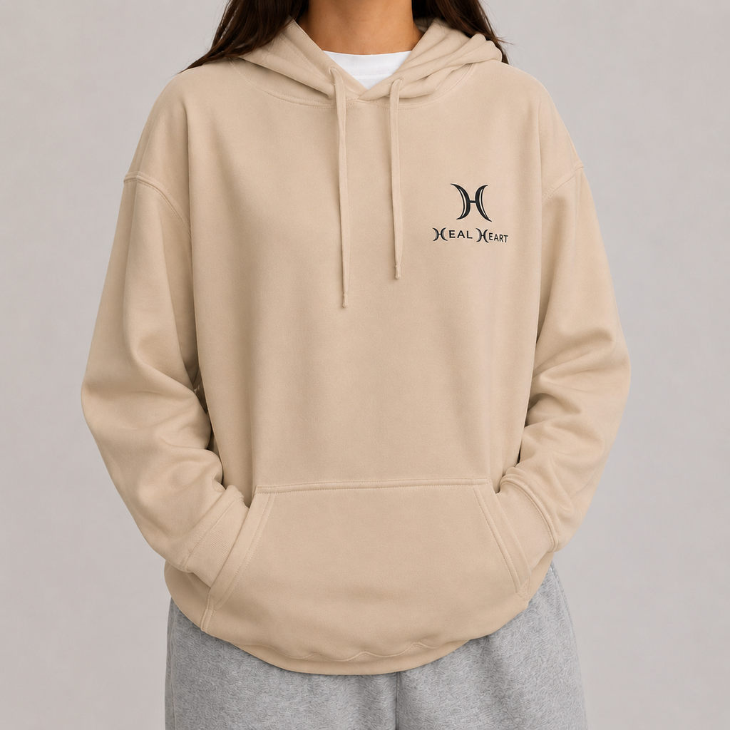 Hoodie with complete logo