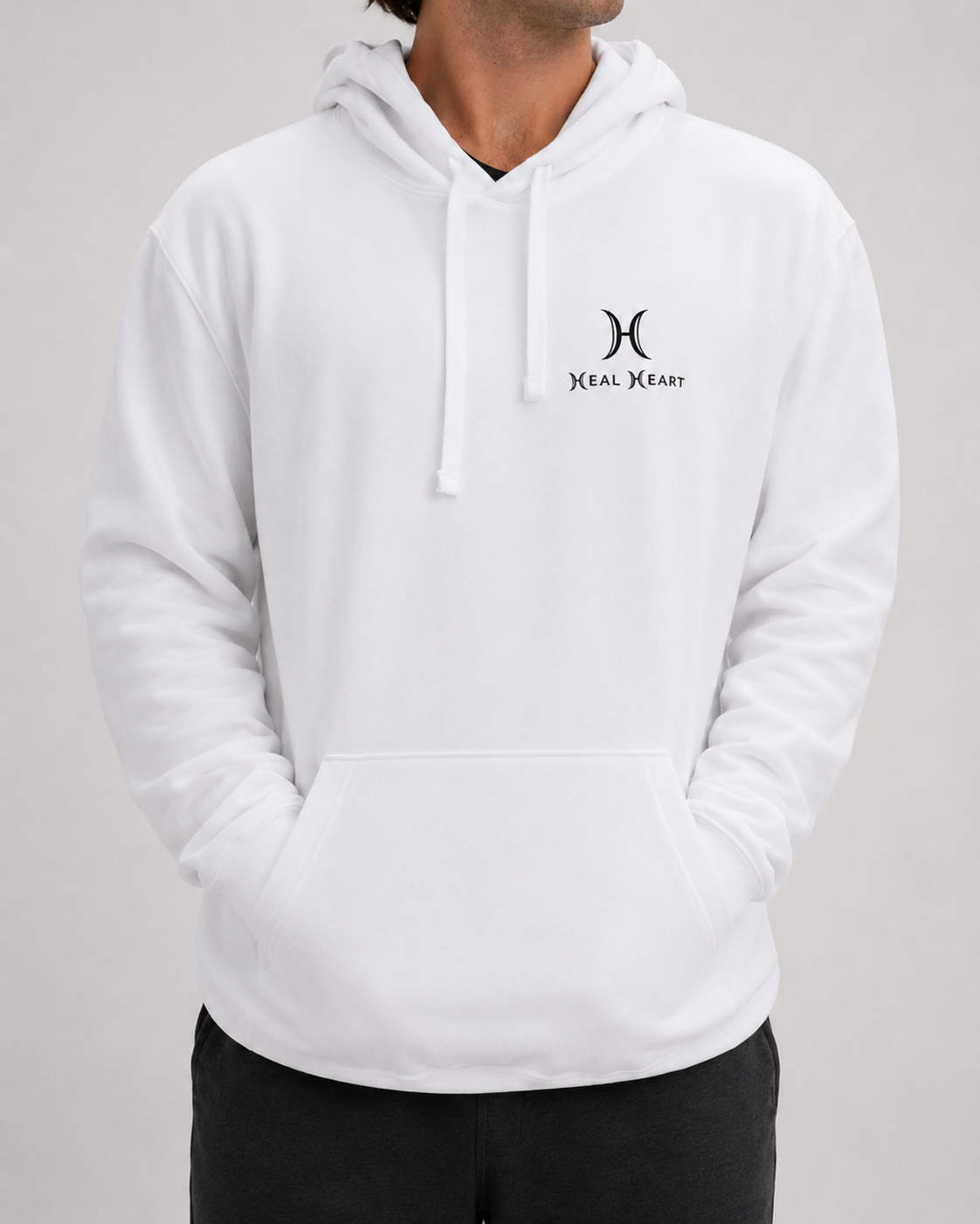 Hoodie with complete logo