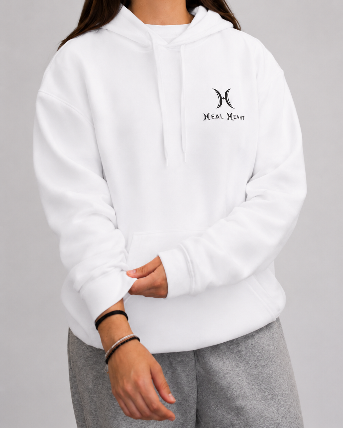Hoodie with complete logo