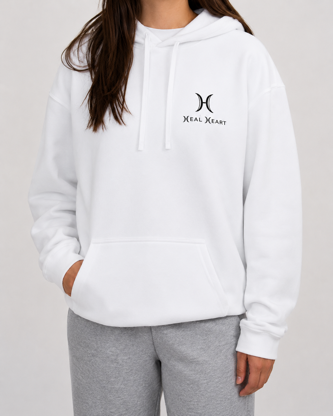 Hoodie with complete logo